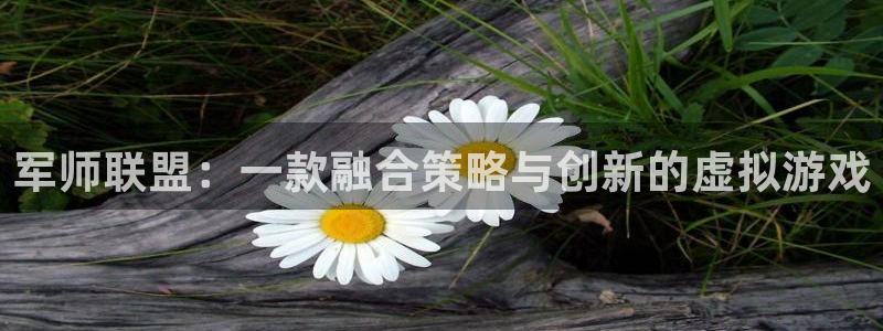恒盛娱乐注册：军师联盟：一款融合策略与创新的虚拟游戏